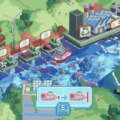 Spilled cleanup sim ocean cleanup screenshot