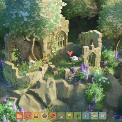 Cozy indie games spring 2025 artwork