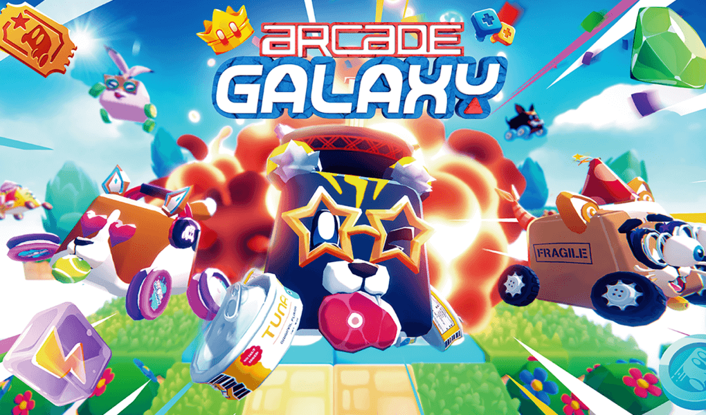 Ready, set,... RACE! Arcade Galaxy is full of chaotic party additions that just scream fun!