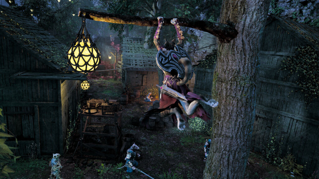 The creative aerial parkour attack in the forest's of Kristala